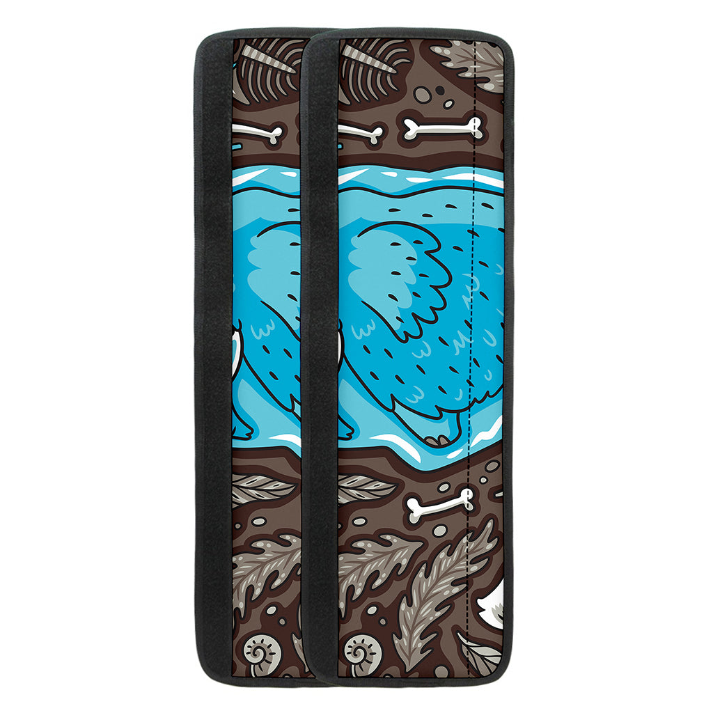 Frozen Mammoth And Fossil Print Refrigerator Handle Covers