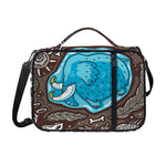 Frozen Mammoth And Fossil Print Shoulder Strap Bible Bag