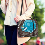 Frozen Mammoth And Fossil Print Shoulder Strap Bible Bag