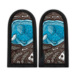 Frozen Mammoth And Fossil Print Skillet Handle Cover