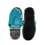 Frozen Mammoth And Fossil Print Slippers