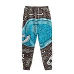 Frozen Mammoth And Fossil Print Sweatpants