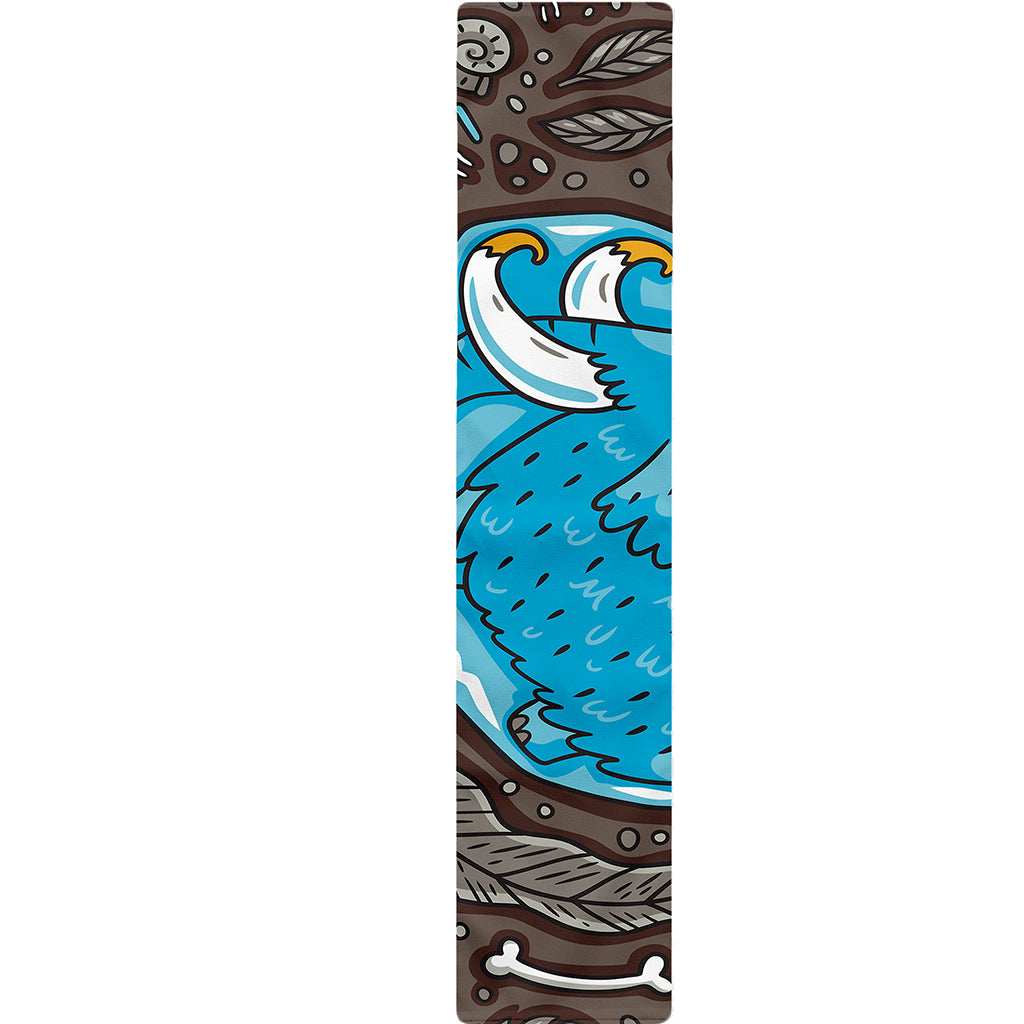 Frozen Mammoth And Fossil Print Table Runner