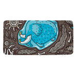 Frozen Mammoth And Fossil Print Towel