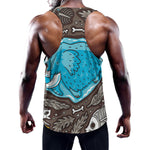 Frozen Mammoth And Fossil Print Training Tank Top