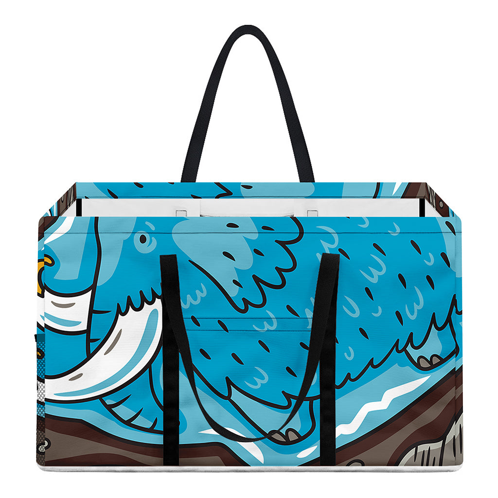 Frozen Mammoth And Fossil Print Utility Tote Bag
