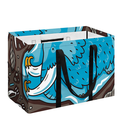 Frozen Mammoth And Fossil Print Utility Tote Bag