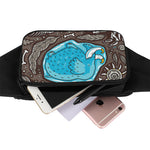 Frozen Mammoth And Fossil Print Waist Bag