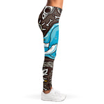 Frozen Mammoth And Fossil Print Women's Leggings
