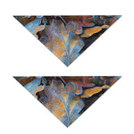 Frozen Oak leaf Print Dog Bandana