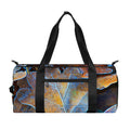 Frozen Oak leaf Print Gym Bag