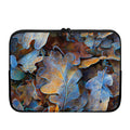Frozen Oak leaf Print Laptop Sleeve