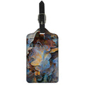 Frozen Oak leaf Print Luggage Tag