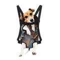 Frozen Oak leaf Print Pet Carrier Backpack