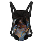 Frozen Oak leaf Print Pet Carrier Backpack