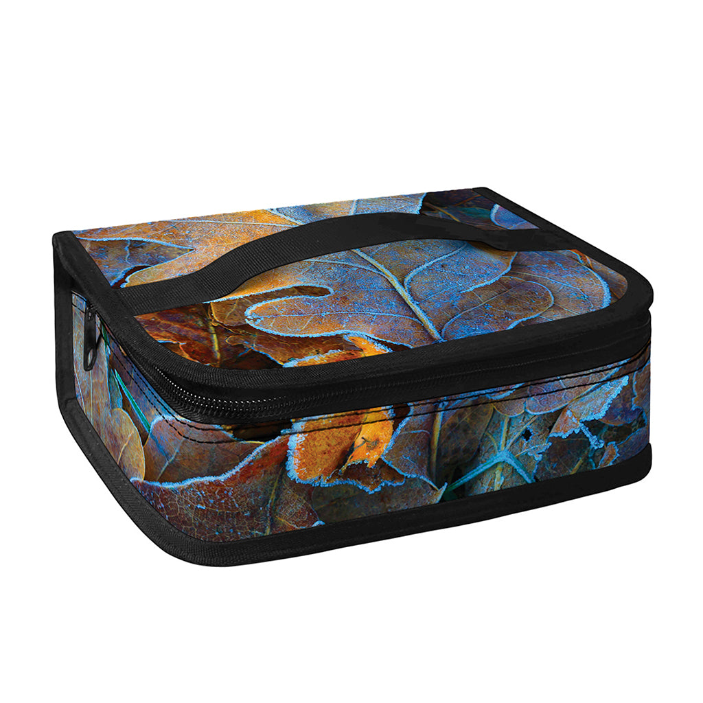 Frozen Oak leaf Print Small Lunch Bag