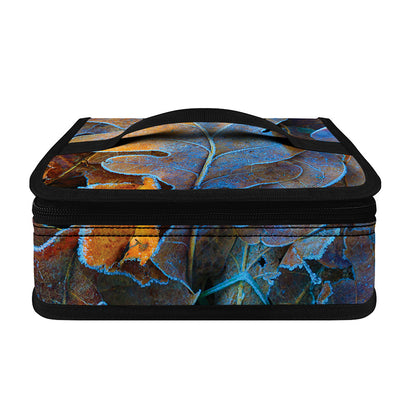 Frozen Oak leaf Print Small Lunch Bag