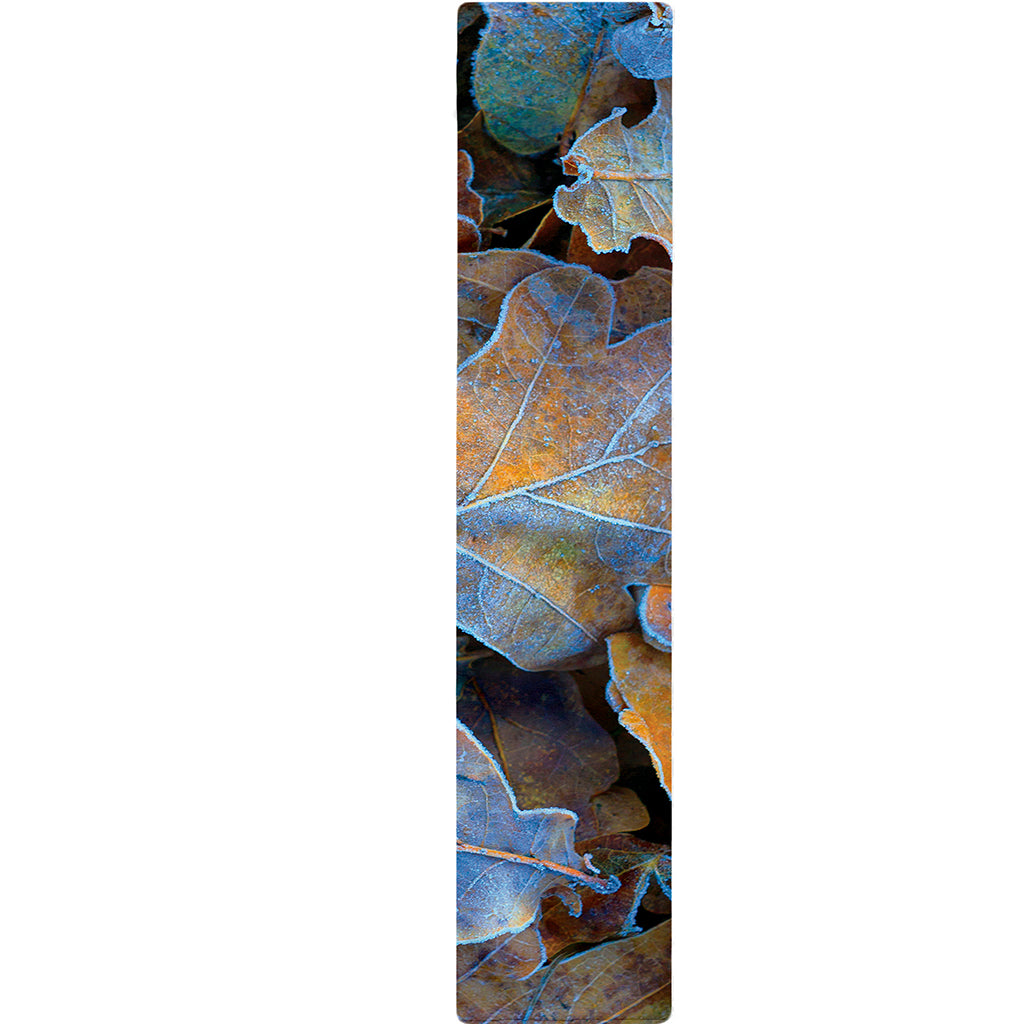Frozen Oak leaf Print Table Runner