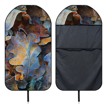 Frozen Oak leaf Print Waterproof Car Seat Cover