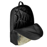 Full Moon And Night Stars Print 17 Inch Backpack
