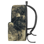 Full Moon And Night Stars Print Backpack