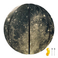 Full Moon And Night Stars Print Basketball