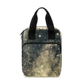 Full Moon And Night Stars Print Bible Tote Bag