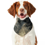 Full Moon And Night Stars Print Dog Bandana