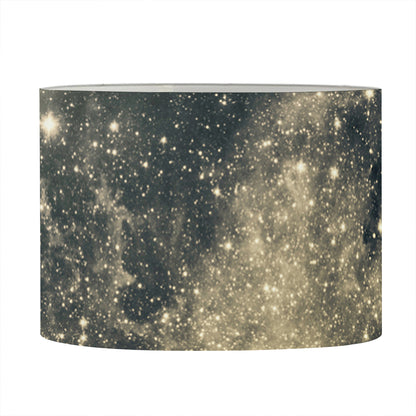 Full Moon And Night Stars Print Drum Lamp Shade