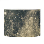 Full Moon And Night Stars Print Drum Lamp Shade