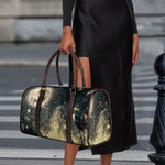 Full Moon And Night Stars Print Duffle Bag
