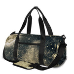 Full Moon And Night Stars Print Gym Bag