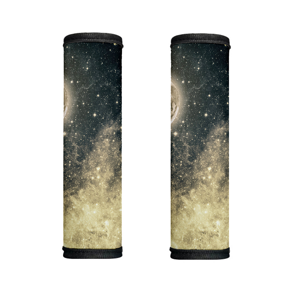 Full Moon And Night Stars Print Handle Covers