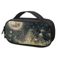 Full Moon And Night Stars Print Portable Cooler Travel Case
