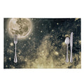 Full Moon And Night Stars Print Placemat
