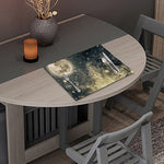 Full Moon And Night Stars Print Placemat