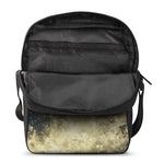 Full Moon And Night Stars Print Rectangular Crossbody Bag