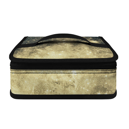 Full Moon And Night Stars Print Small Lunch Bag