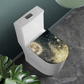 Full Moon And Night Stars Print Toilet Lid Cover