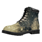 Full Moon And Night Stars Print Work Boots