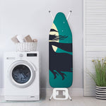 Full Moon Halloween Flying Witch Print Ironing Board Cover