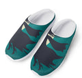 Full Moon Halloween Flying Witch Print Mesh Casual Shoes