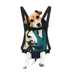 Full Moon Halloween Flying Witch Print Pet Carrier Backpack