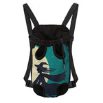 Full Moon Halloween Flying Witch Print Pet Carrier Backpack