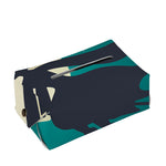 Full Moon Halloween Flying Witch Print Rectangle Tissue Box Cover
