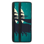Full Moon Halloween Flying Witch Print Refrigerator Handle Covers