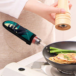 Full Moon Halloween Flying Witch Print Skillet Handle Cover