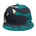 Full Moon Halloween Flying Witch Print Snapback Cap