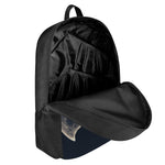Full Moon Howling Wolf Print 17 Inch Backpack