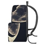 Full Moon Howling Wolf Print Backpack
